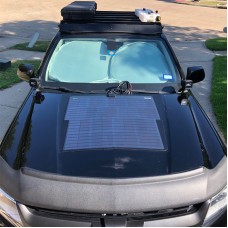 Chevy/Chevrolet Colorado (2015-2021) Lensun 85W Hood/Bonnet Solar Panel