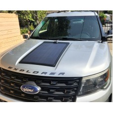 Ford Explorer (2016-Present) LensunSolar 50W Hood Solar Panel