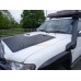 Nissan Patrol (Y61 Y62 with scoop) Lensun 125W Hood Solar Panel