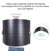 LensunSolar 100W 12V ETFE Black Flexible Solar Panel