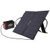 Lensun 70W Foldable Solar Panel Charger with Kickstand, USB 5V QC 3.0 Type C DC18V for Power Station Solar Generator, Cell Phone Tablet Laptop and more