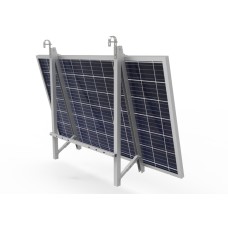 Solar Panel Aluminum Profile Adjustable Triangle Bracket Balcony or Ground